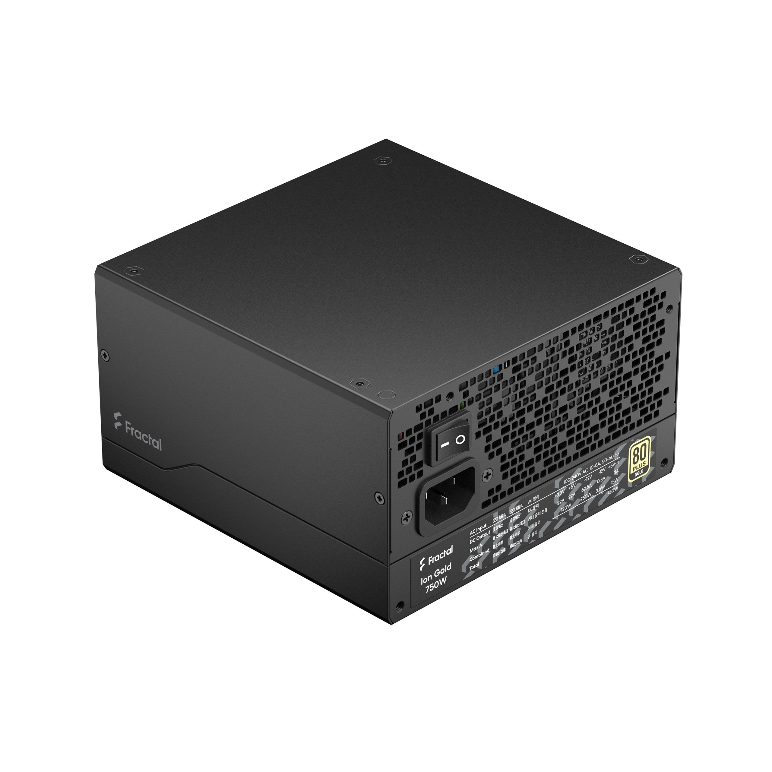 Fractal Design Ion Gold 750W Fully Modular Power Supply (FD-P-IA2G-750)