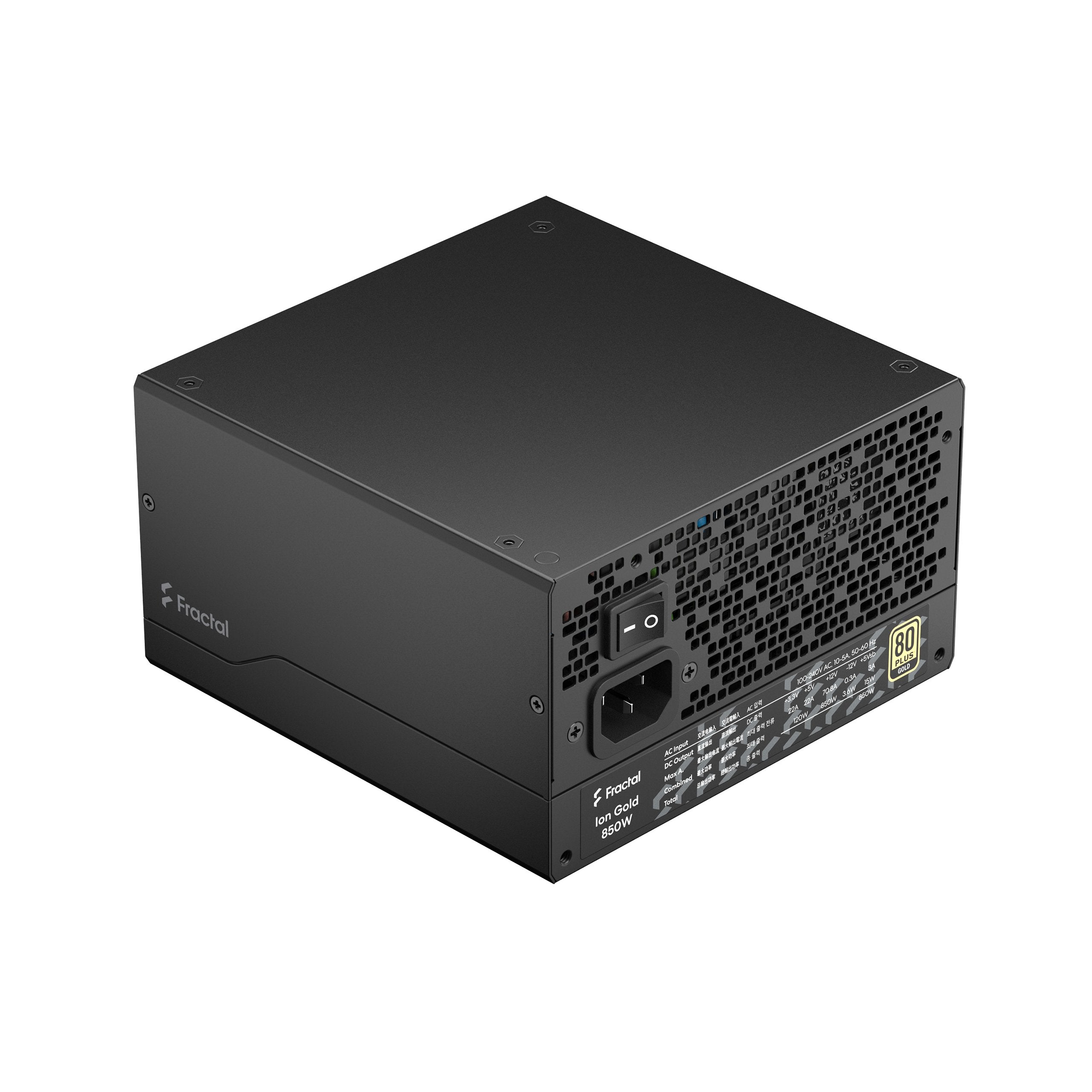Fractal Design Ion Gold 850W Fully Modular Power Supply (FD-P-IA2G-850)