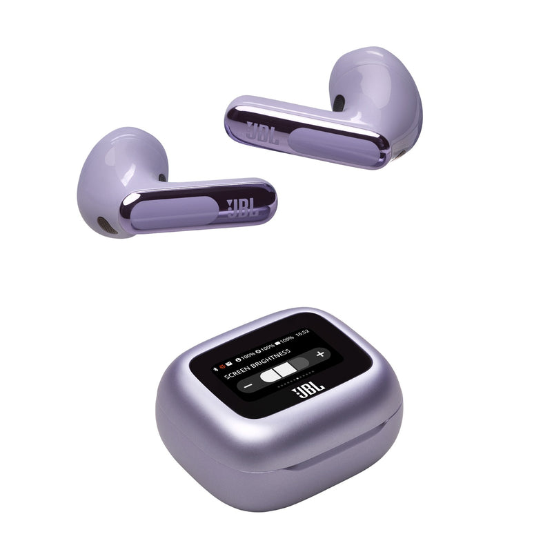 JBL Live Flex 3 True Wireless Noise-Cancelling Earbuds with Open-Stick Design & Smart Charging Case