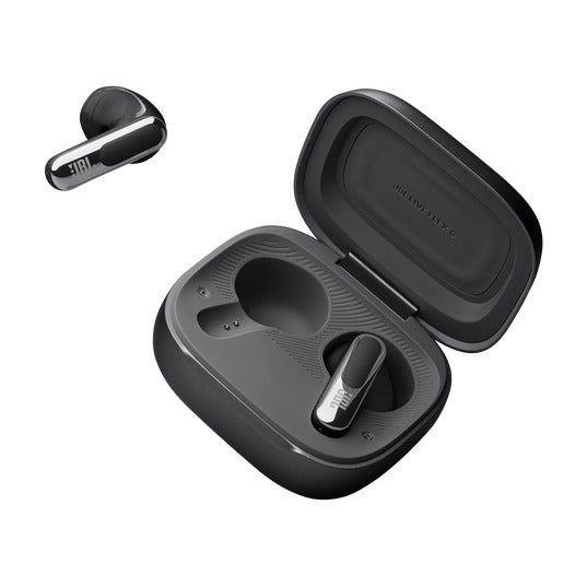 JBL Live Flex 3 True Wireless Noise-Cancelling Earbuds with Open-Stick Design & Smart Charging Case