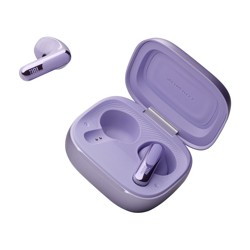 JBL Live Flex 3 True Wireless Noise-Cancelling Earbuds with Open-Stick Design & Smart Charging Case