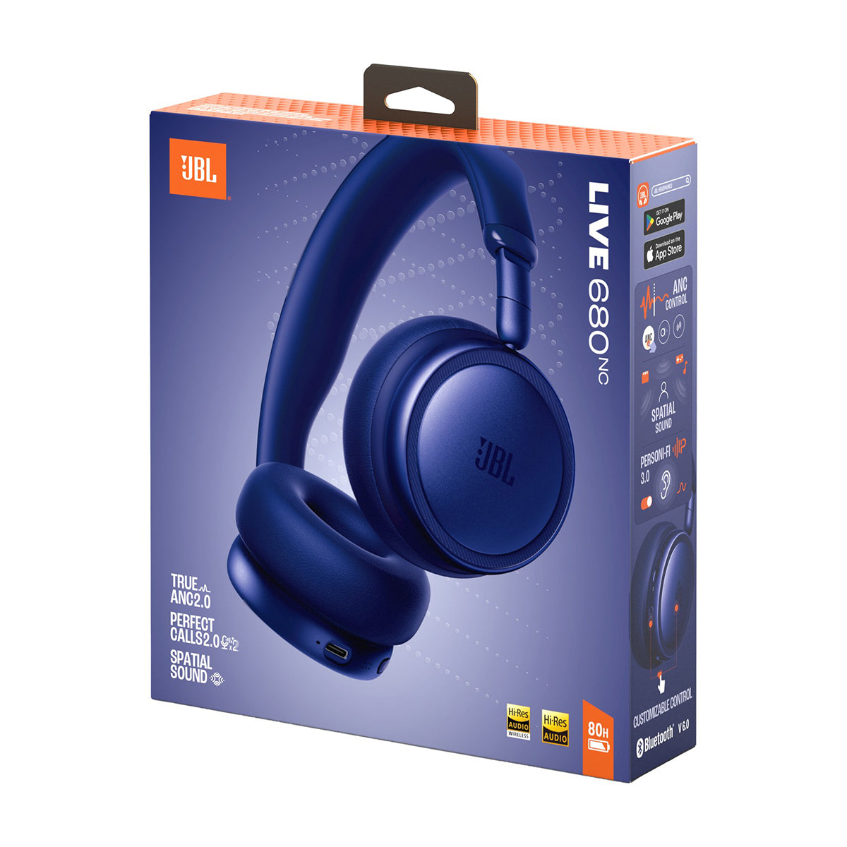 JBL Live 680NC Adaptive Noise Cancelling Wireless On-Ear Headphones | DataBlitz