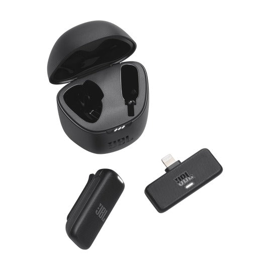 JBL Quantum Stream Wireless Lightning Clip-On Microphone
