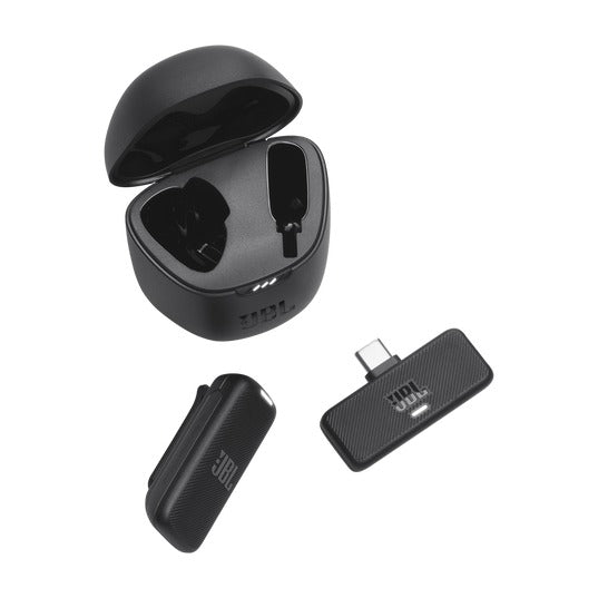 JBL Quantum Stream Wireless USB-C Clip-on Microphone