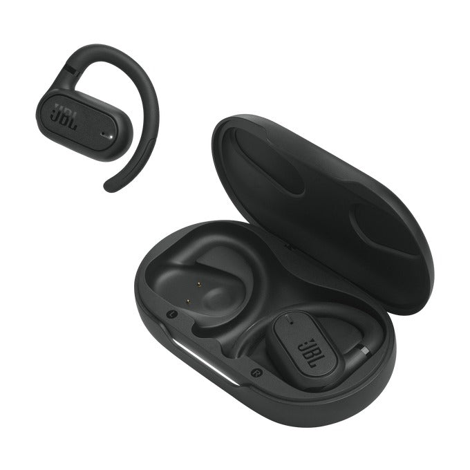 JBL Soundgear Sense True Wireless Open-Ear Headphones (Black)
