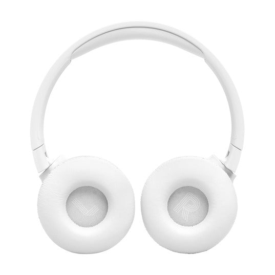 JBL Tune 670NC Adaptive Noise Cancelling Wireless On-Ear Headphones (White)