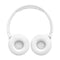 JBL Tune 670NC Adaptive Noise Cancelling Wireless On-Ear Headphones (White)