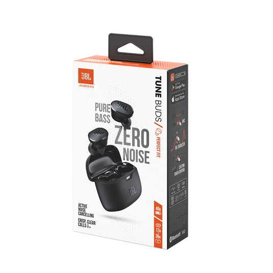 JBL Tune Buds True Wireless Noise Cancelling Earbuds (Black)