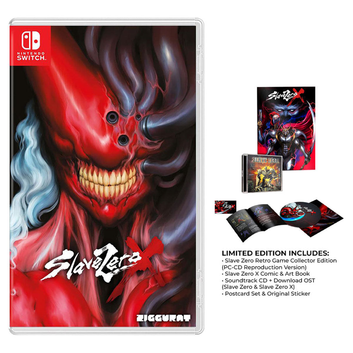 NINTENDO SWITCH SLAVE ZERO X LIMITED EDITION