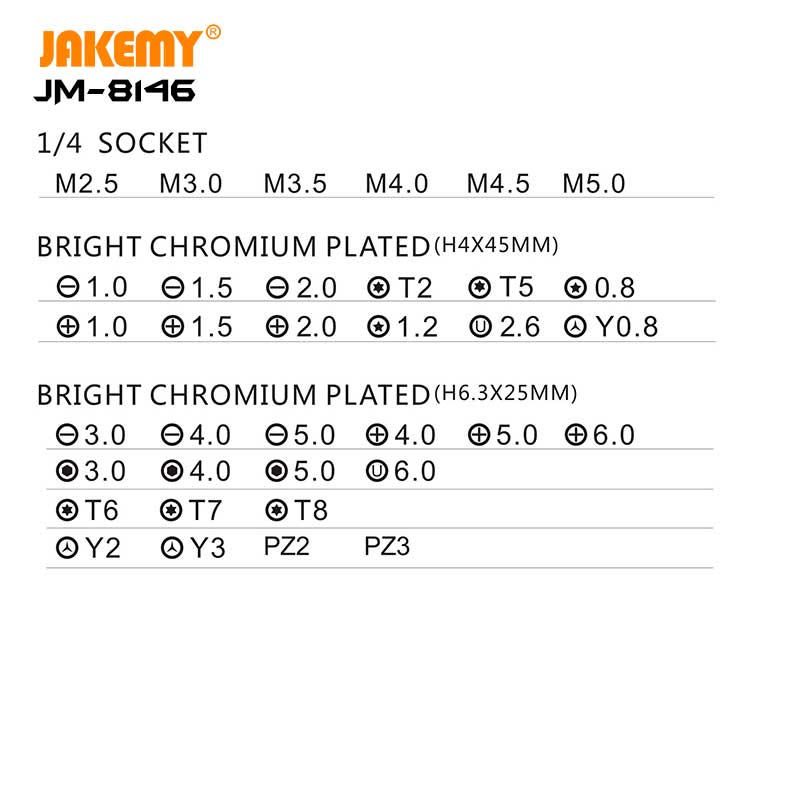 Jakemy 47-in-1 Household DIY Maintenance Toolkit