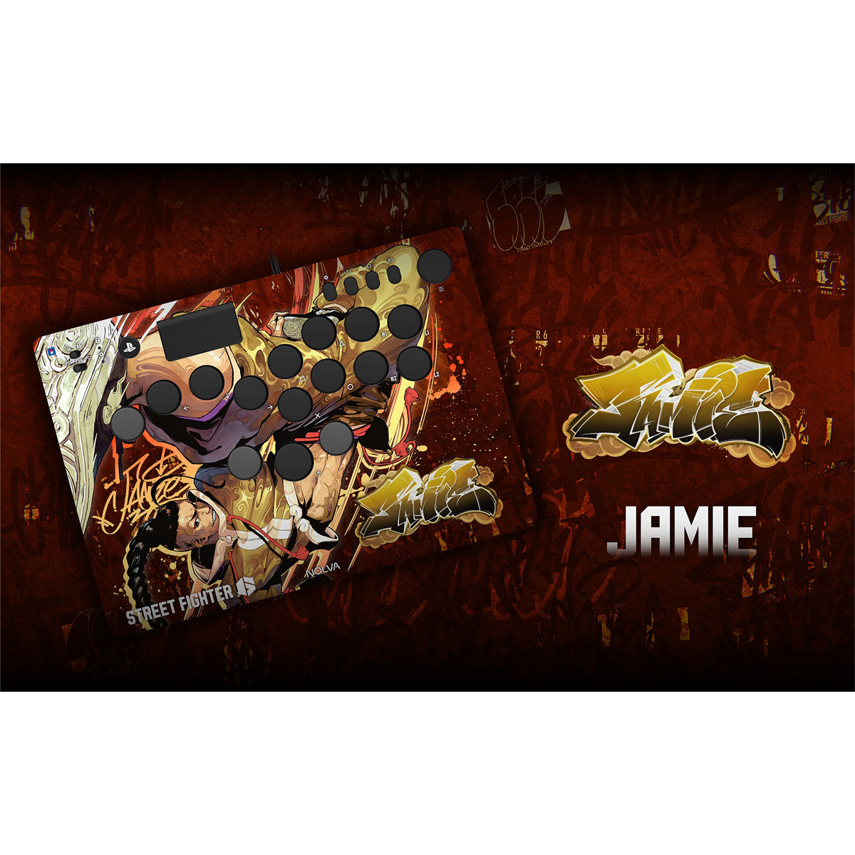 Hori Street Fighter 6 Nolva Mechanical All-Button Arcade Controller