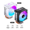 Jonsbo CR-1300 EVO 90MM Single-Tower CPU Cooler (Black, White)