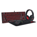 Redragon K552-BB-3 Keyboard/Headset/Mouse/Mouse Pad 4-in-1 Combo