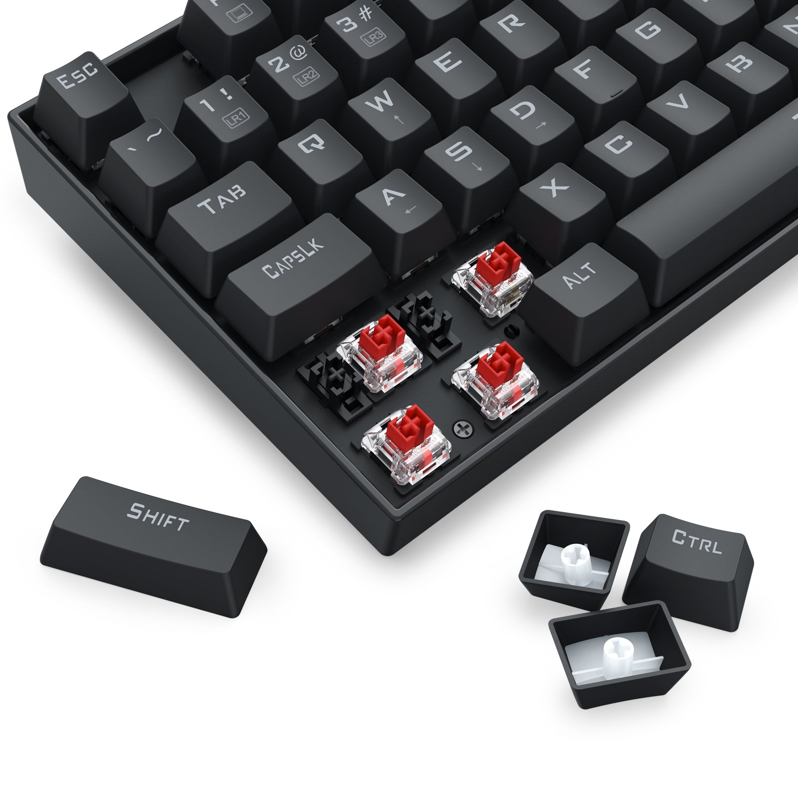 Redragon K552-BB-3 Keyboard/Headset/Mouse/Mouse Pad 4-in-1 Combo