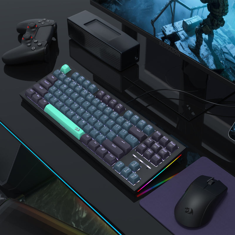 Redragon K611-BGB Bes Wired USB Mechanical Gaming Keyboard