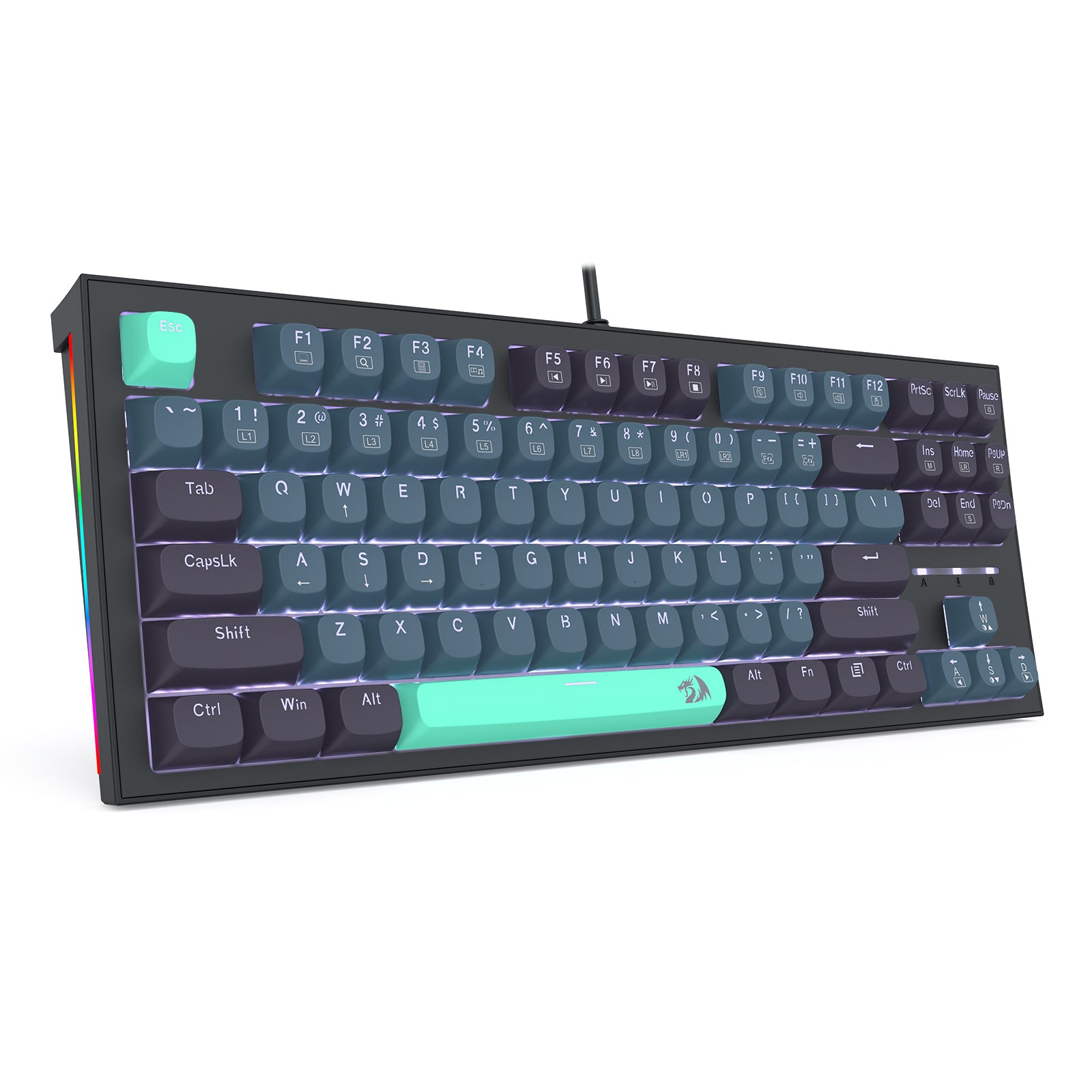 Redragon K611-BGB Bes Wired USB Mechanical Gaming Keyboard