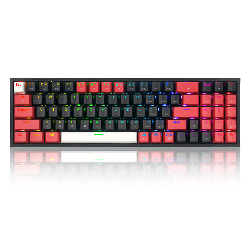 Redragon Pollux 78-Keys Wired Mechanical Gaming Keyboard (K628RGB-BRW)