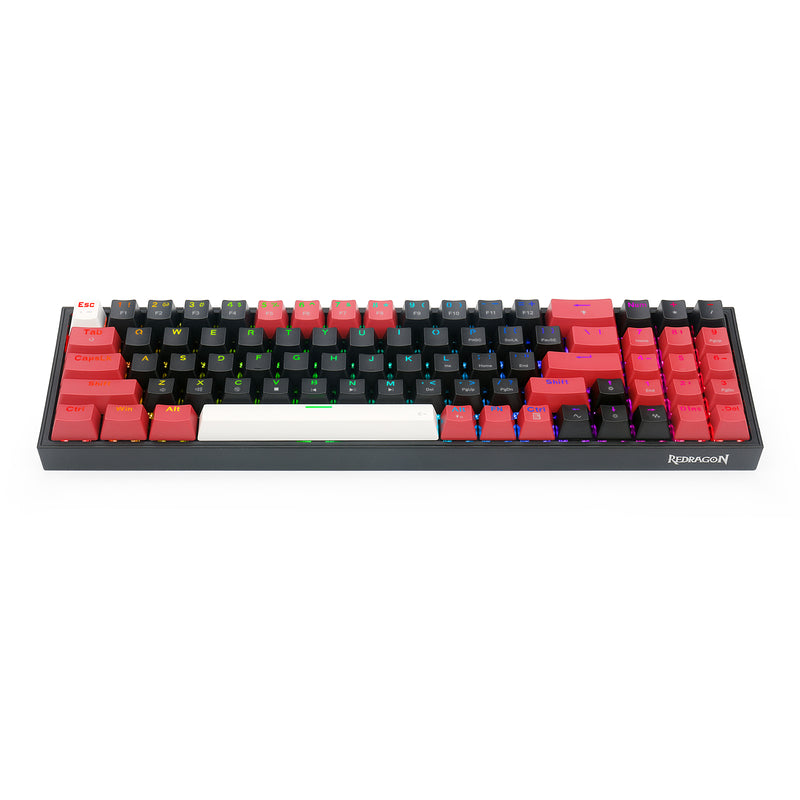 Redragon Pollux 78-Keys Wired Mechanical Gaming Keyboard (K628RGB-BRW)