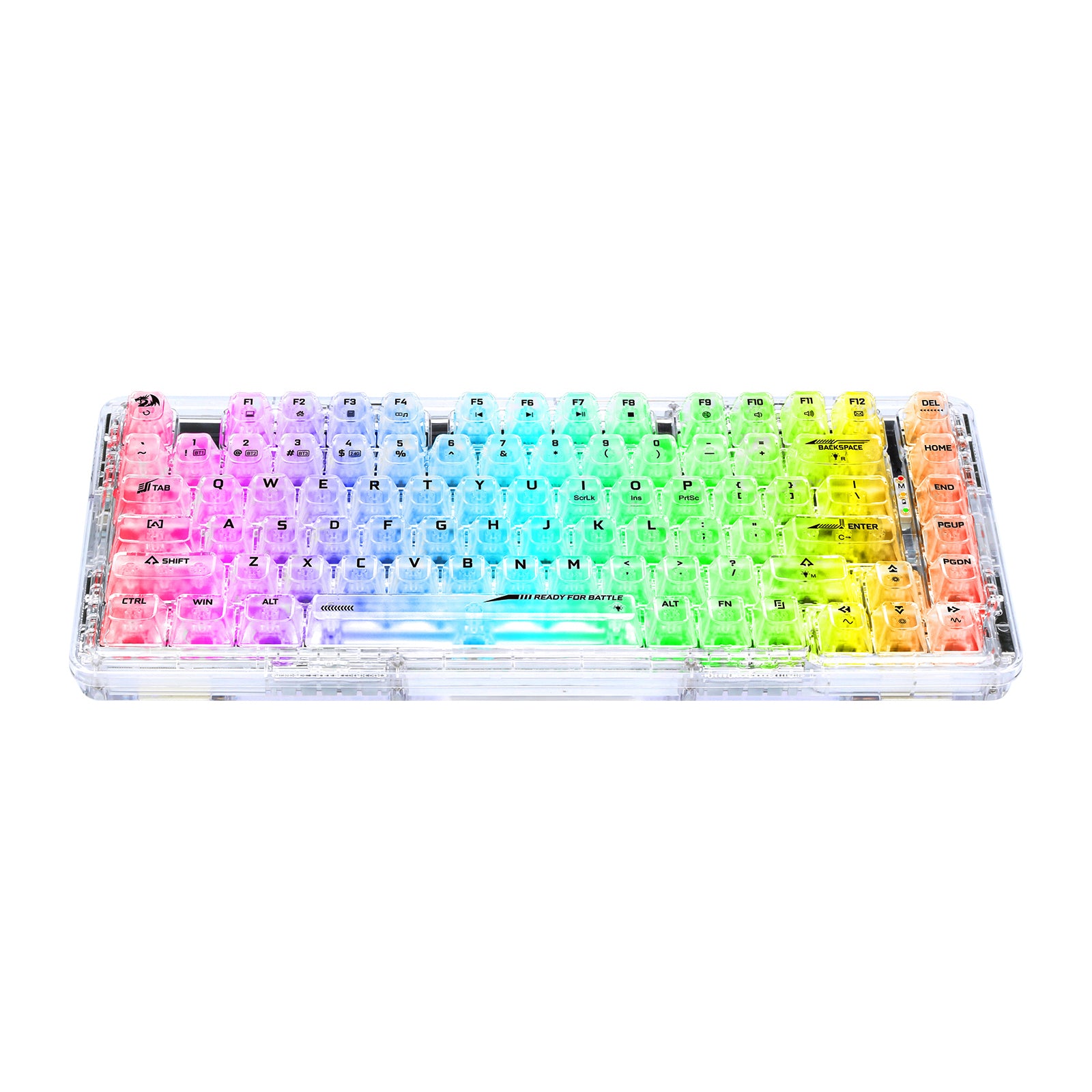 Redragon Elf Pro Wireless Crystal Mechanical Keyboard (K649CT-RGB-Pro)
