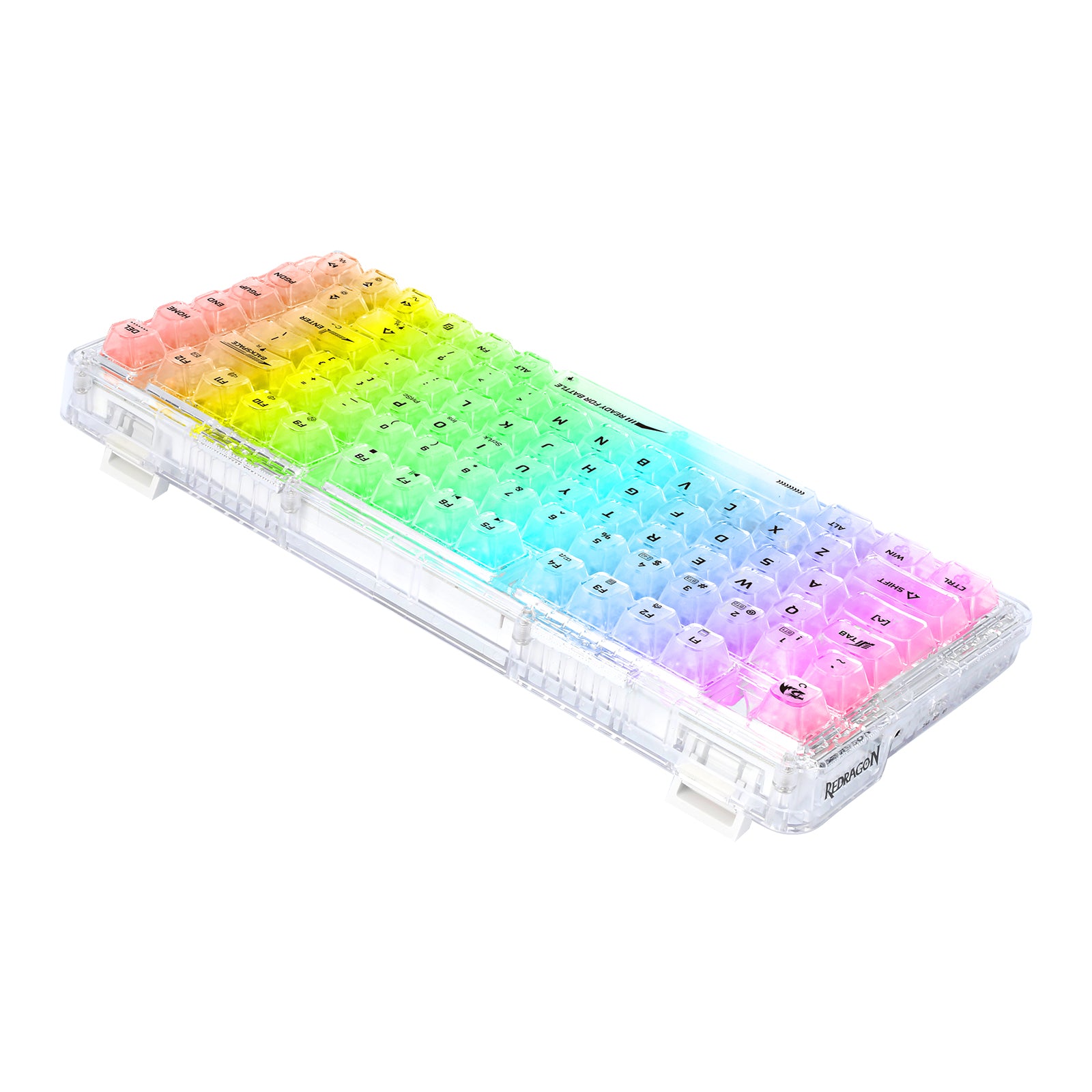 Redragon Elf Pro Wireless Crystal Mechanical Keyboard (K649CT-RGB-Pro)