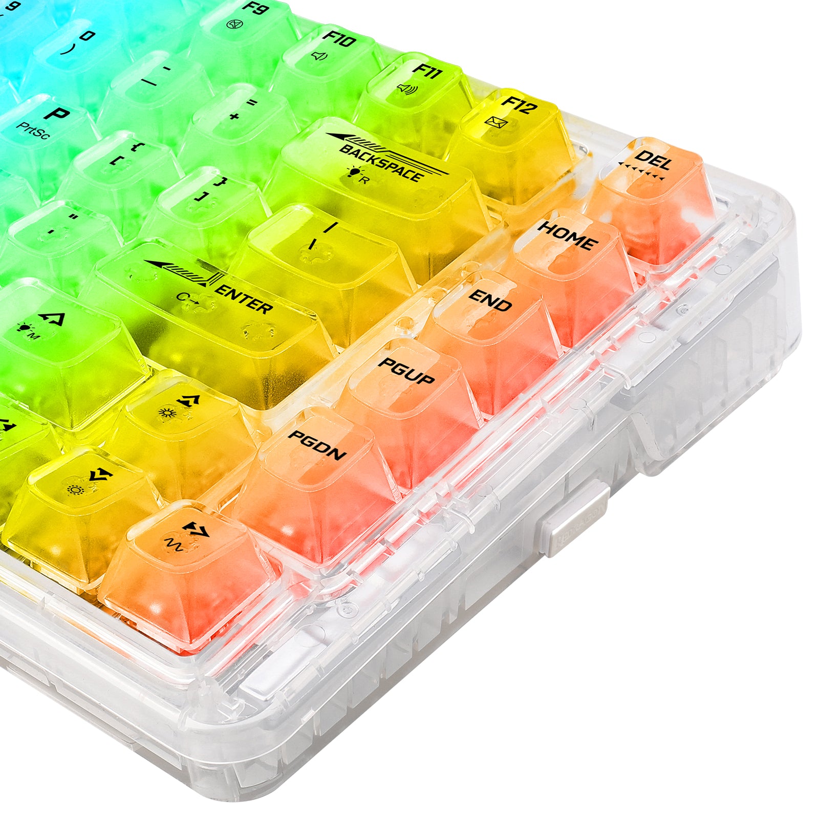 Redragon Elf Pro Wireless Crystal Mechanical Keyboard (K649CT-RGB-Pro)