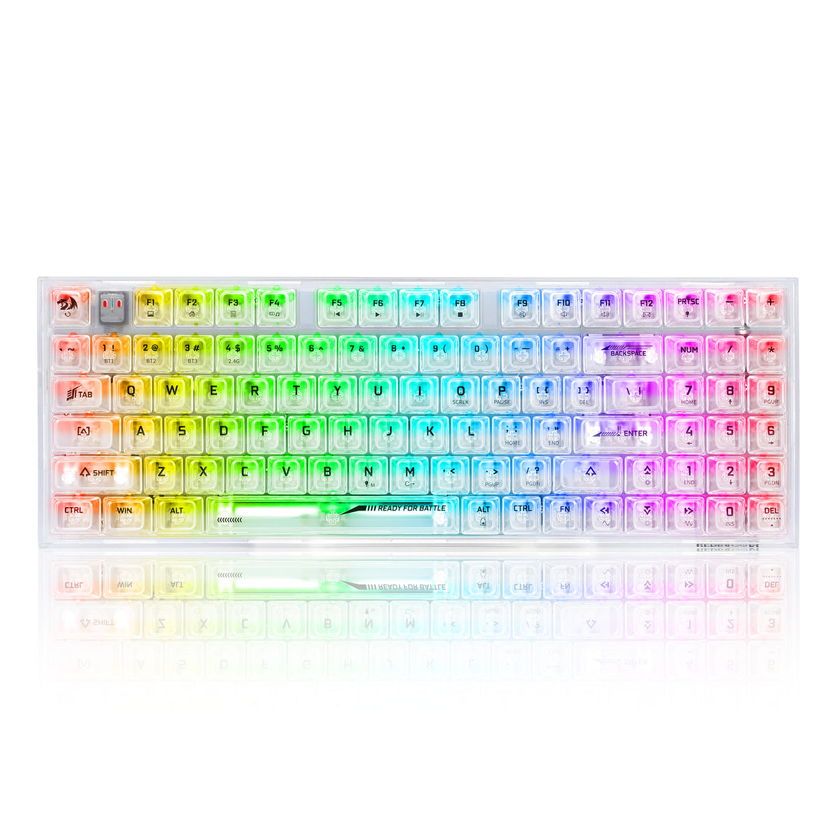 Redragon Irelia Pro K658 RGB Tri-Mode 94-Key Hot-Swappable Wireless Mechanical Keyboard
