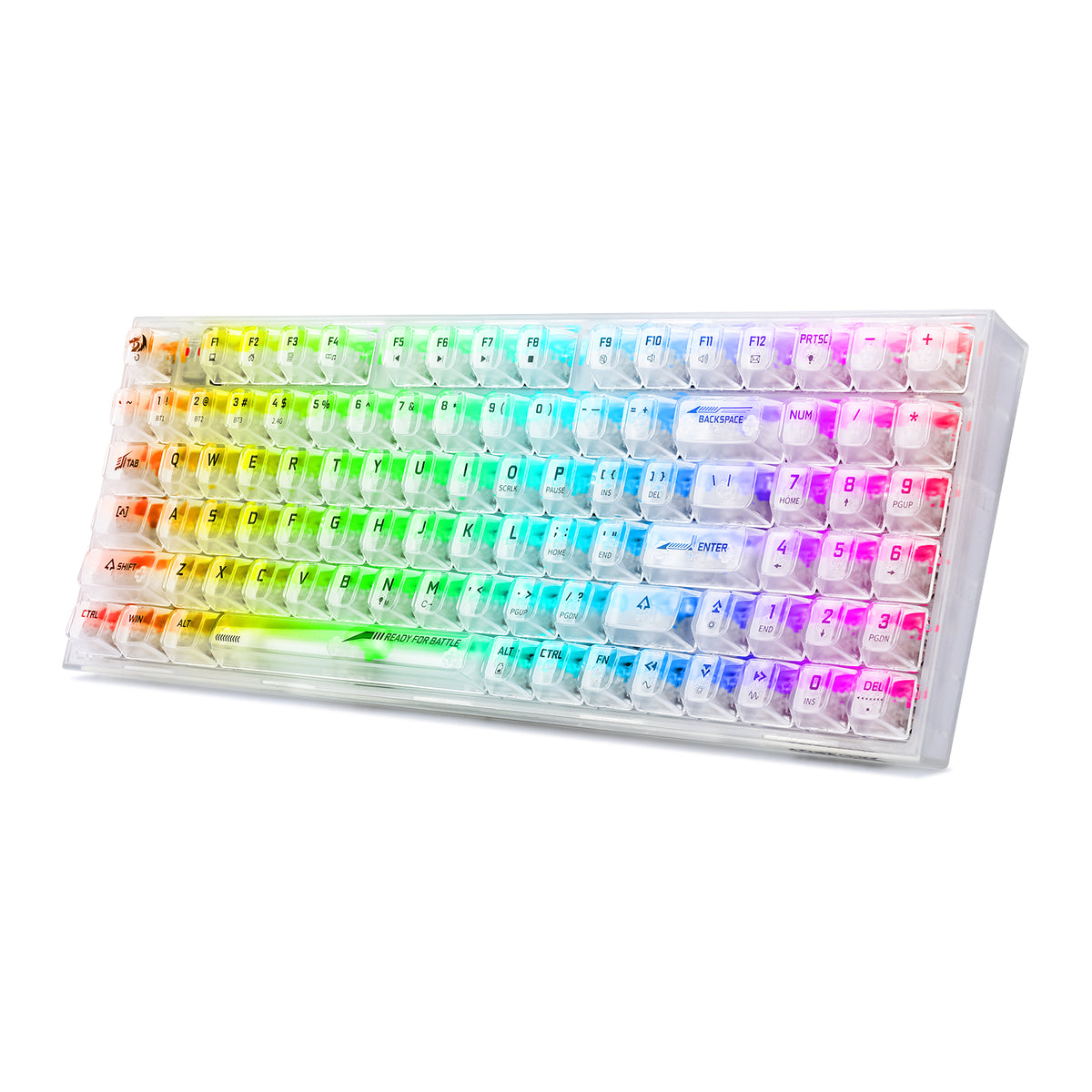 Redragon Irelia Pro K658 RGB Tri-Mode 94-Key Hot-Swappable Wireless Mechanical Keyboard

