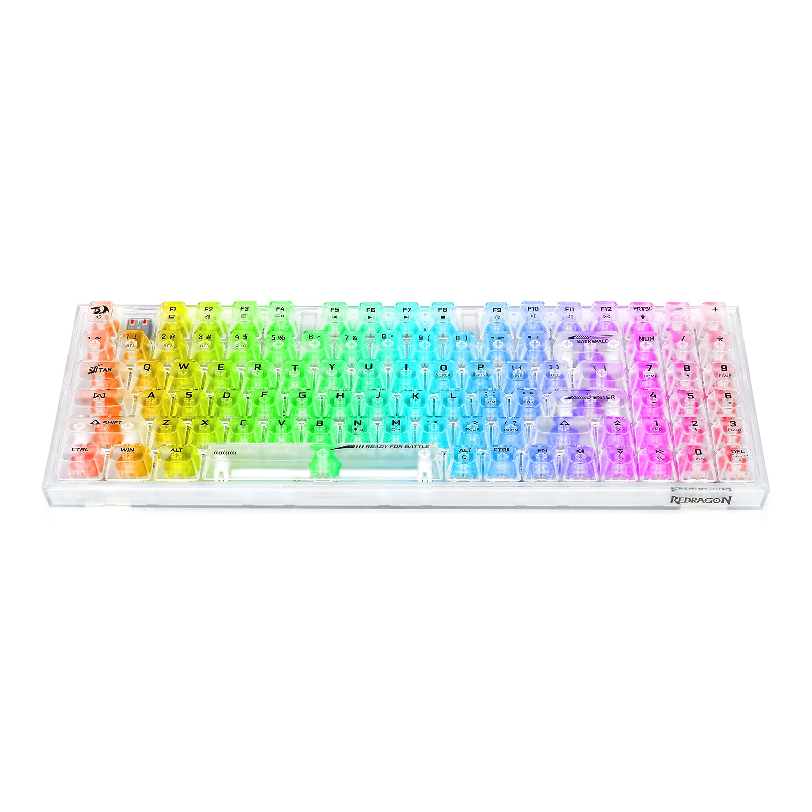 Redragon Irelia Pro K658 RGB Tri-Mode 94-Key Hot-Swappable Wireless Mechanical Keyboard
