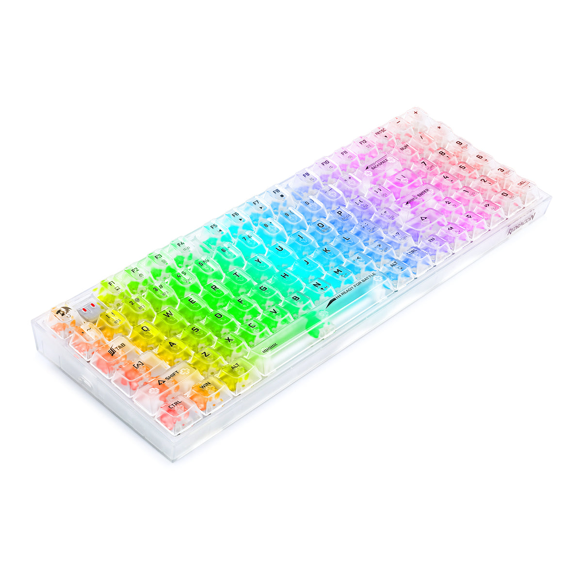 Redragon Irelia Pro K658 RGB Tri-Mode 94-Key Hot-Swappable Wireless Mechanical Keyboard
