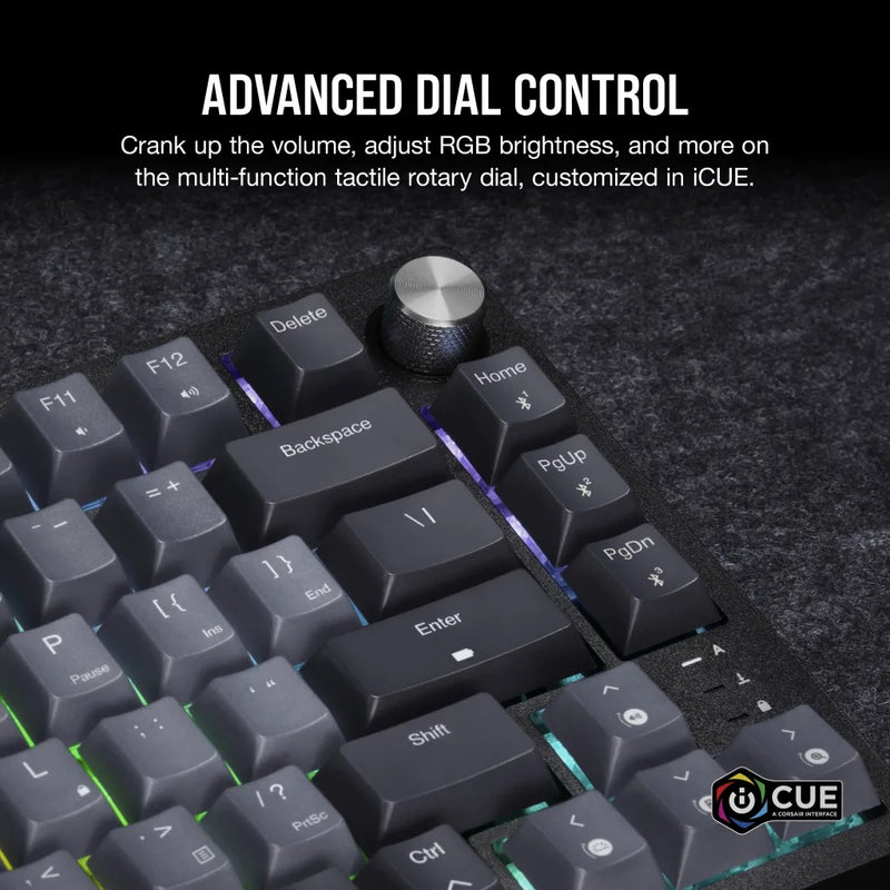 Corsair K65 Plus Wireless 75% RGB Mechanical Gaming Keyboard | Datablitz