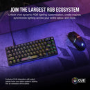 Corsair K65 Pro Mini RGB 65% Optical-Mechanical Gaming Keyboard (OPX Switch)