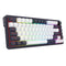 Redragon K673WB Ucal Max RGB Wireless 75% Hot-Swappable Gasket Mechanical Keyboard with Knob (Mint Mambo Switch) (White/Black) (K673WB-RGB-MAX)