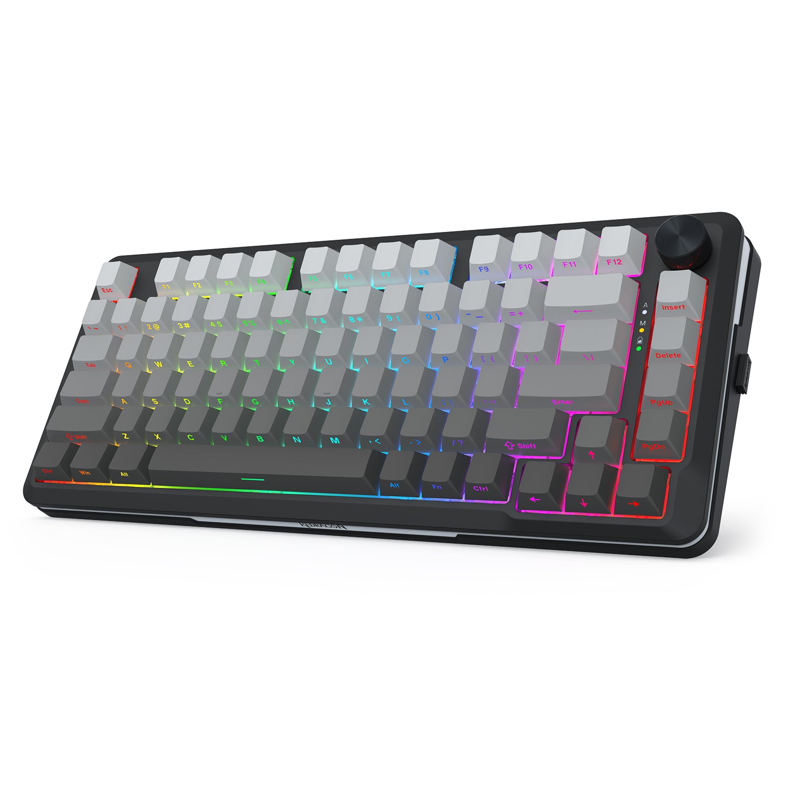 Redragon Cyrus Pro K681SP RGB Wireless 75% Hot-Swappable Gasket Mechanical Keyboard with Knob
