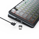 Redragon Cyrus Pro K681SP RGB Wireless 75% Hot-Swappable Gasket Mechanical Keyboard with Knob
