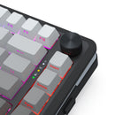 Redragon Cyrus Pro K681SP RGB Wireless 75% Hot-Swappable Gasket Mechanical Keyboard with Knob
