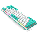 Redragon K683WB-RGB Fidd 8k Wired Rapid Trigger Magnetic Switch Keyboard (AQUA/WHITE)