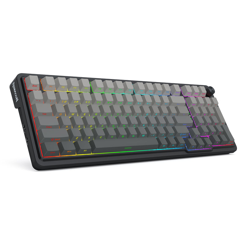 Redragon Eisa Pro 3 Modes 98-Key Hot-Swappable RGB Mechanical Keyboard - Gradient Gray | DataBlitz