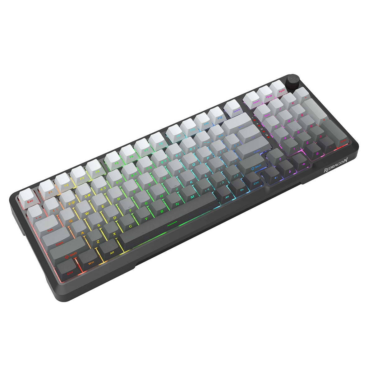 Redragon Bragi Pro Tri-Mode Wireless RGB Mechanical Keyboard (Gradient Gray) (K688SP-RGB-PRO)