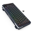 Redragon Flekact Pro Tri-Mode Gasket Mounted Mechanical Keyboard with Customizable Smart LCD Screen