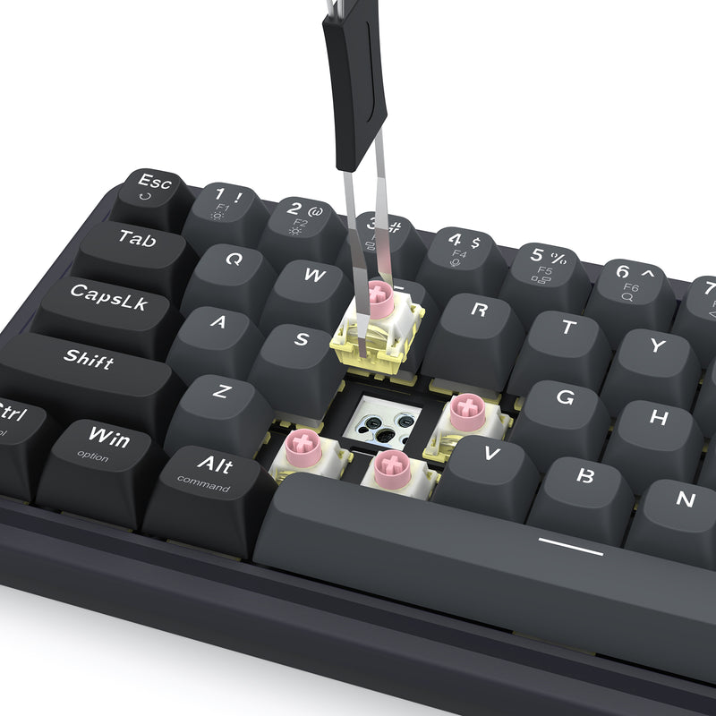 Redragon K709GB Nova Magnetic RGB Hot-Swappable Wired 65% Keyboard