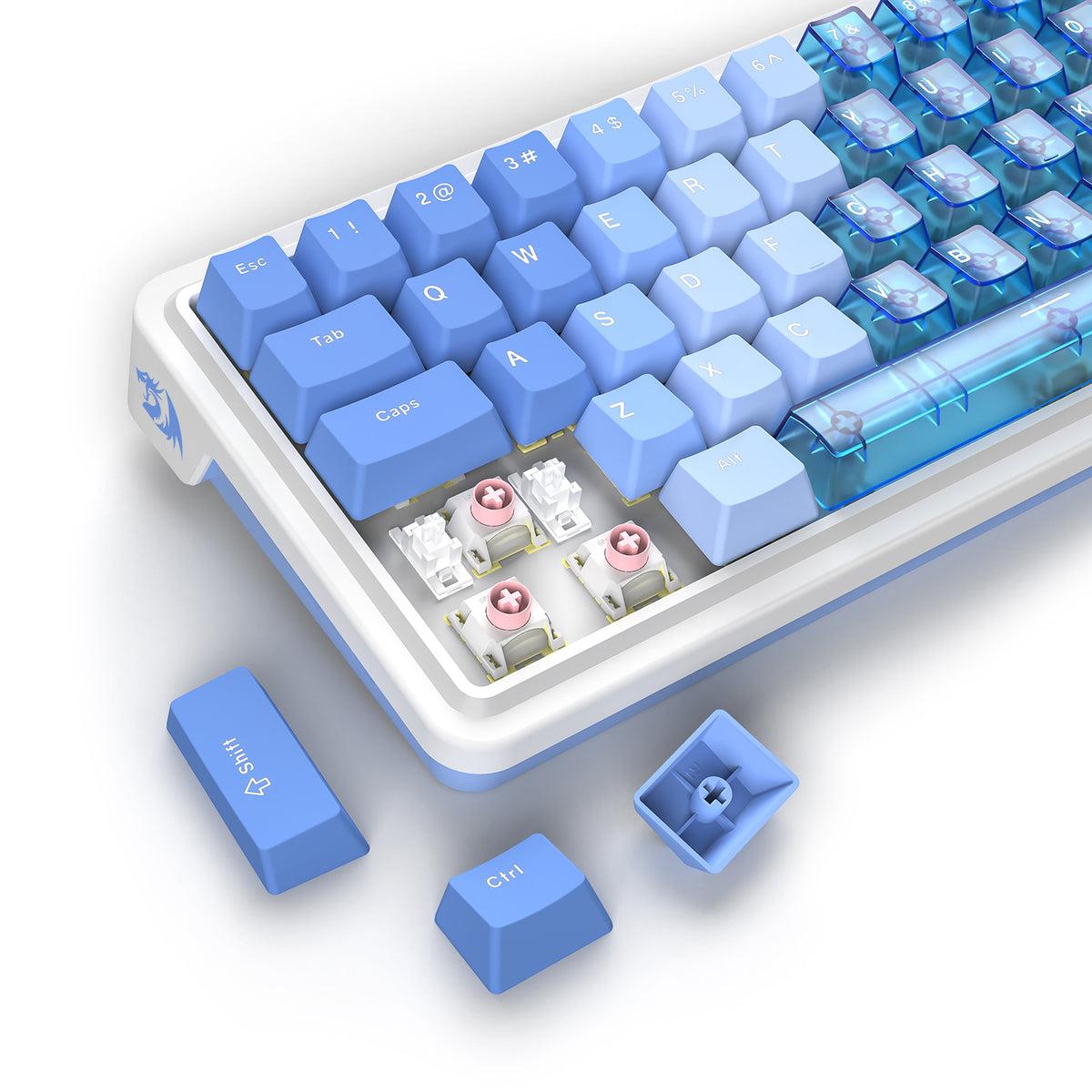 Redragon Nova Magnetic K709 RGB Hot-Swappable Wired 65% Keyboard with Rapid Trigger