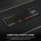 Corsair K70 Core TKL RGB Mechanical Gaming Keyboard (Black) (MLX Red Switches)