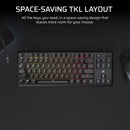 Corsair K70 Core TKL RGB Mechanical Gaming Keyboard (Black) (MLX Red Switches)