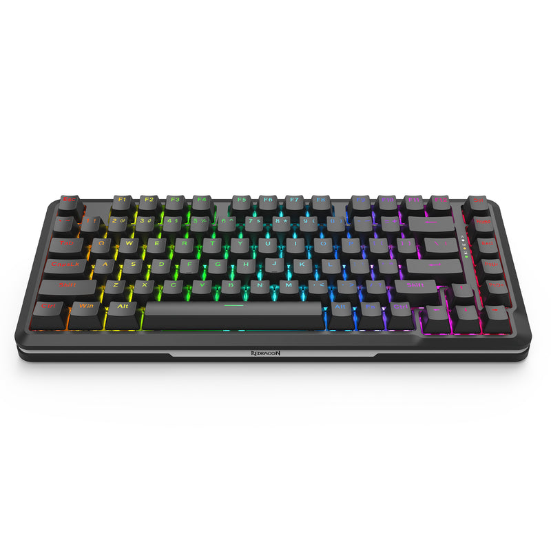 Redragon Stormrazor Pro RGB Tri-Mode Mechanical Gaming Keyboard (Black Red) (Dust Proof Red Switch) (K713-RGB-Pro)