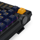 Redragon Cyclone Pro K716 RGB Hot-Swappable Gasket Mounted TKL Horizontal Knob Mechanical Keyboard