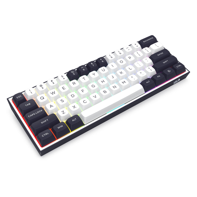 Redragon K717 Alcor QMK Tri-Mode RGB 60% Mechanical Gaming Keyboard