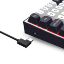 Redragon K717 Alcor QMK Tri-Mode RGB 60% Mechanical Gaming Keyboard