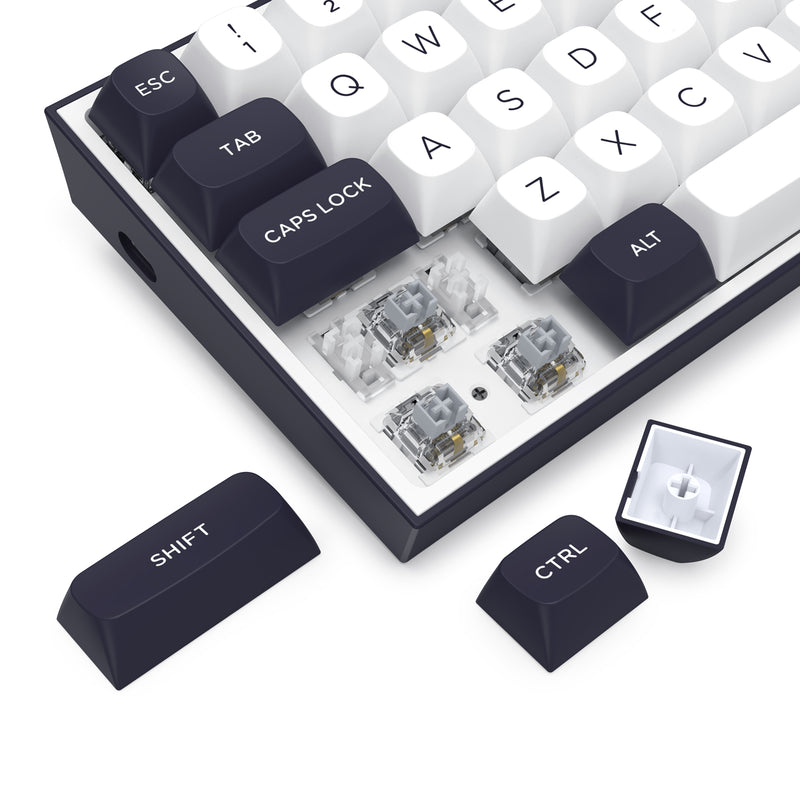 Redragon K717 Alcor QMK Tri-Mode RGB 60% Mechanical Gaming Keyboard
