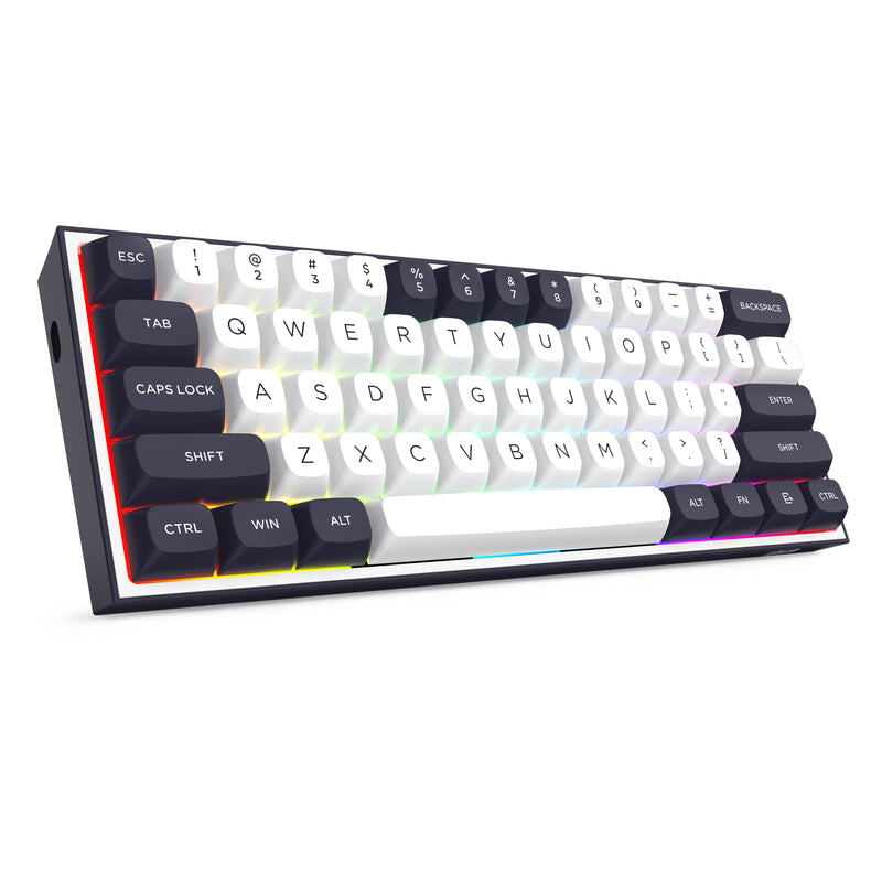 Redragon K717 Alcor QMK Tri-Mode RGB 60% Mechanical Gaming Keyboard