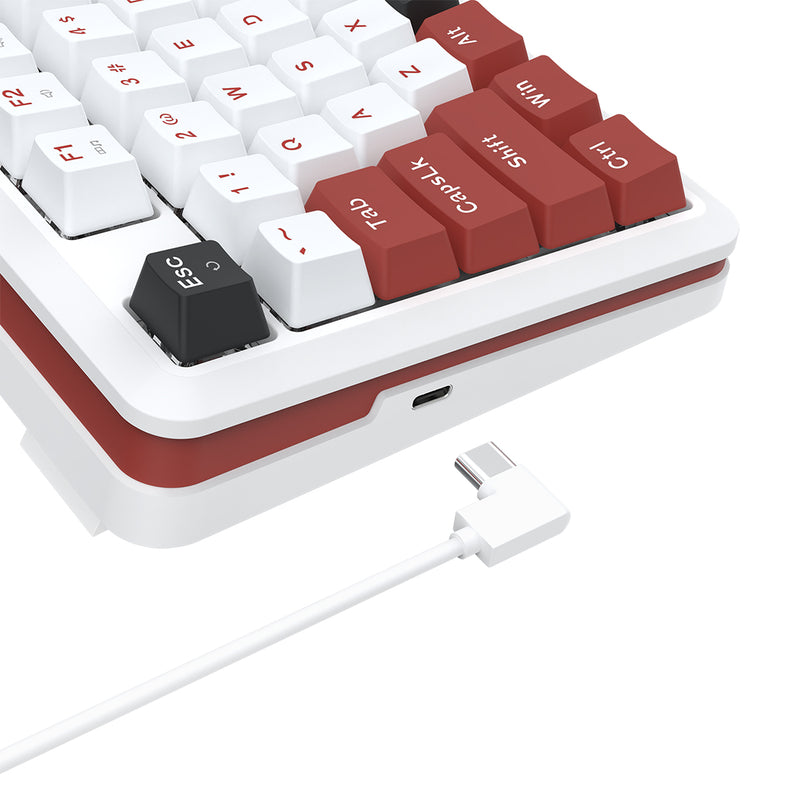 Redragon Stormhunter Wired 81+1 Keys Rapid Trigger Mechanical Magnetic Switch Keyboard (White)
